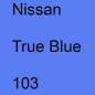 Preview: Nissan, True Blue, 103.